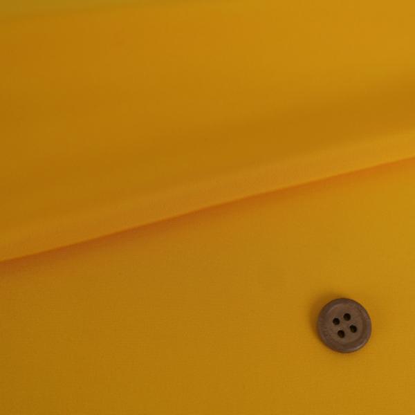 シルクはぎれ/正絹八掛地 (山吹色) 50cm単位 切り売り