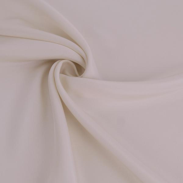 正絹パレスちりめん 無地(象牙色) 10cm単位 切り売り