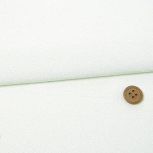 無地ポリエステルちりめん(白) 10cm単位 切り売りの商品画像