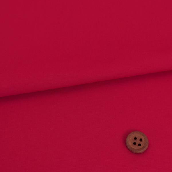 綿ポリ ポプリン生地(赤) 10cm単位 切り売り