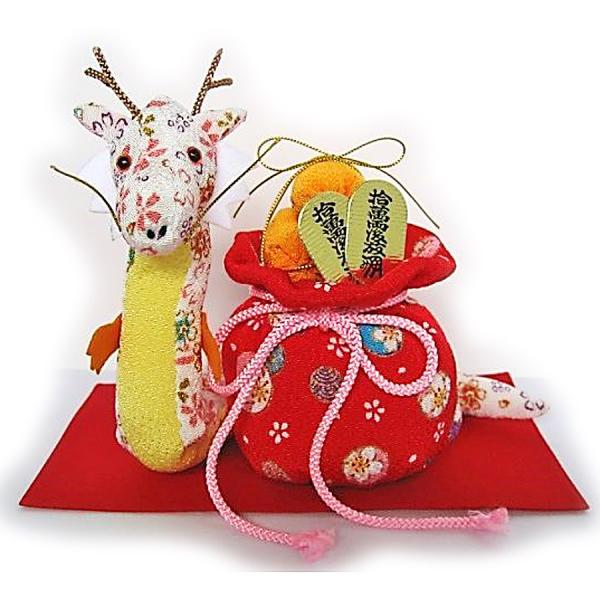 2024干支手作りキット 開運辰と宝袋