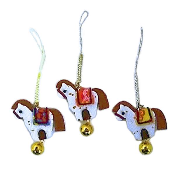 2026干支手作りキット 招福鈴馬の根付