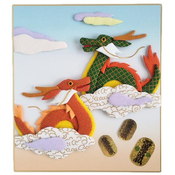 2024 干支押絵キット 雲上の開運龍