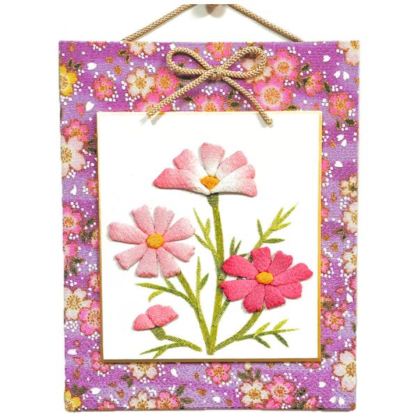 押し絵色紙細工キット なごみの花八景 コスモス