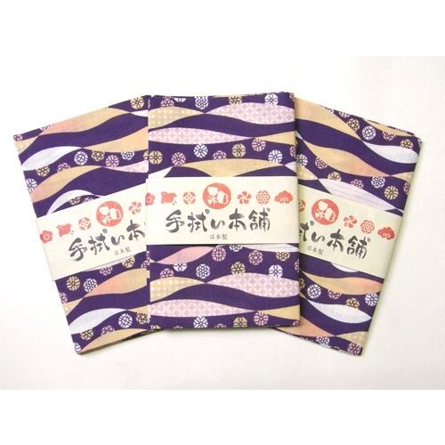 手ぬぐい・万華鏡（紫）