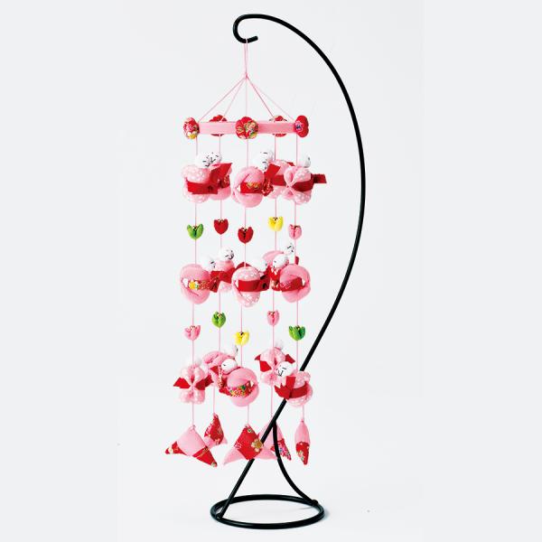 つるし飾りキット さるっこまつり(ピンク)