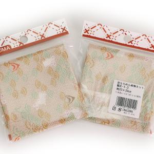 ちりめんカットクロス・いなばの白うさぎ柄(ベージ...の商品画像