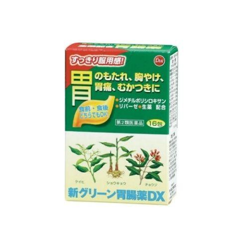 胃薬　胃のむかつき　新グリーン胃腸薬DX　16包