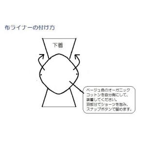 布ライナーS 3枚セット オーガニック おりも...の詳細画像4