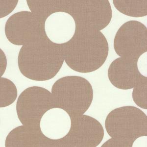 FUWARI 染布 オックス おっきなお花 ベージュ系 9色