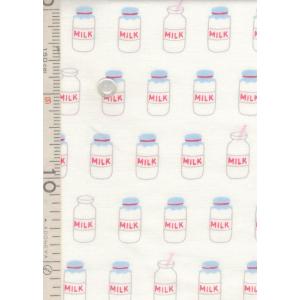 オックス MILK ミルク 1m単位 生地 布...の詳細画像2