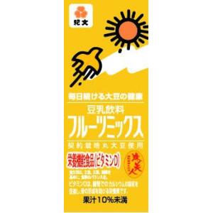 キッコーマン 豆乳 フルーツミックス 200ml 36本セット（常温保存可能）｜nunoviki