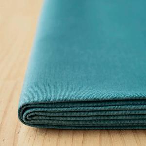【10センチ単位】無地 生地 布 綿麻キャンバス 【4】ピーコックグリーン コットン85％リネン15％ コットンリネン 商用利用可 薄手 おしゃれ 日本製 緑 770 10cm
