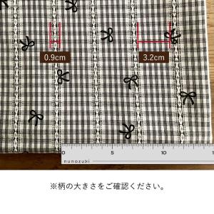 【即納】生地幅145 先染めチェックドビー生地...の詳細画像3