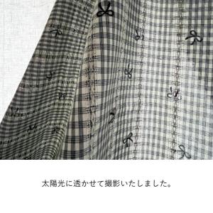 【即納】生地幅145 先染めチェックドビー生地...の詳細画像5
