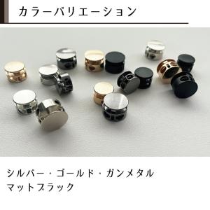 コードストッパー 2穴 丸型 14mm・17m...の詳細画像1