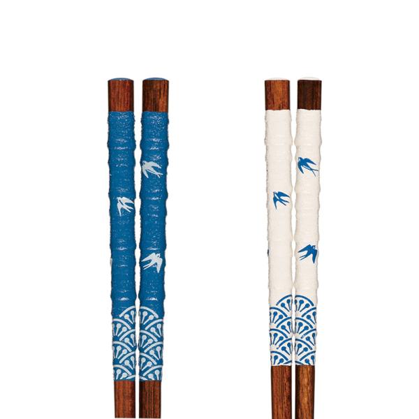 箸 お箸 日本製 食洗機対応 空色ツバメ 22.5cm メール便可