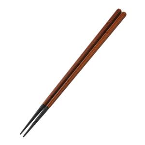 箸 樹脂箸 塗箸 日本製 木目調 22.0cm...の詳細画像2