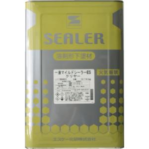 エスケー化研　一液マイルドシーラーES　クリヤー・ホワイト　14kg