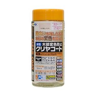 アサヒペン　水性木部変色防止クリヤコート    300mL｜nurimaru