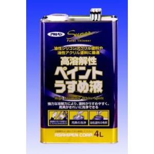 高溶解性ペイントうすめ液 　　4L