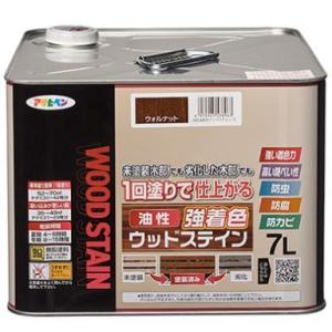 アサヒペン　油性強着色ウッドステイン　　7L