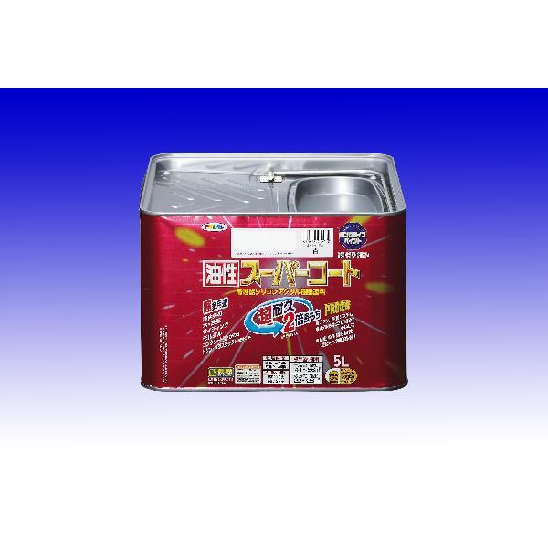 アサヒペン　　（油性）スーパーコート　　5Ｌ　　20色