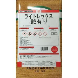 ライトレックス 艶あり　　４Ｌ　−　大阪塗料　−