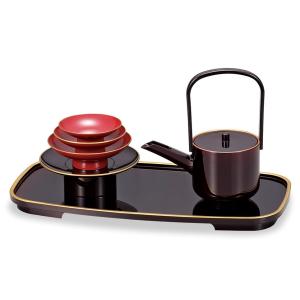お屠蘇セット 屠蘇器 漆器 本漆 黒 松竹梅蒔絵16屠蘇器 : おいしい