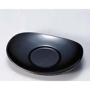 小判 茶托 茶器 ５枚組 越前漆器 黒 漆塗り 越前塗り