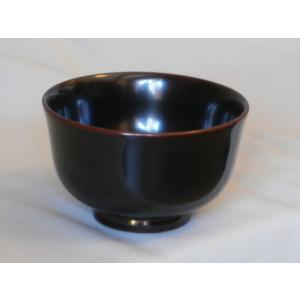 木製 越前漆器 夫婦椀 汁椀 羽反 総溜 総朱 艶消し 漆塗り お椀 うるし