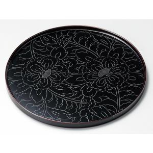 越前漆器　越前塗　祝儀盆　黒　天然木　19×27×2cm 越前塗 木製 金封盆（きんぷうぼん）9寸 黒 うるし塗