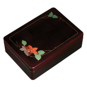 書類入れ 書類箱 文箱 文筥 越前塗り 越前漆器 文庫 漆塗り 蒔絵