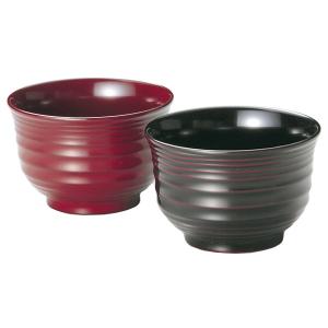 雑煮椀 煮物椀 黒内朱塗り 新梅 会津漆器 お好み椀 蓋付き 会津塗り 和