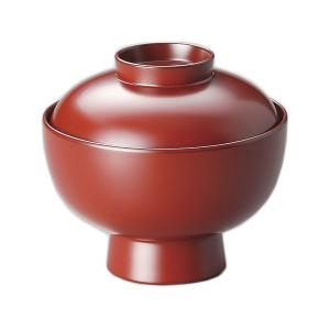 雑煮椀 煮物椀 黒内朱塗り 古典のし 会津漆器 お好み椀 蓋付き 会津