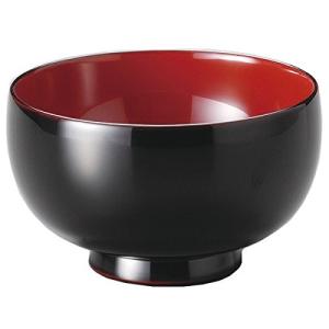 山田平安堂 漆器 汁椀 まゆみ 溜/朱 お椀/漆塗り/木製 : 漆器 山田平安