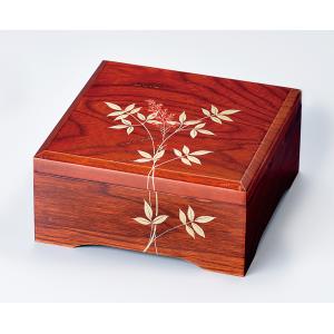 和食器 三段重 溜内朱 漆塗り 会津漆器 木製 お重 会津塗り 3段重箱