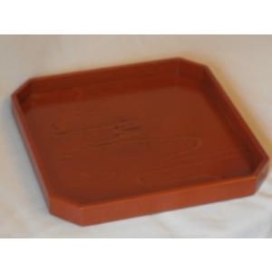 角盆 木製 越前漆器 越前塗り お盆 隅切 根...の詳細画像1