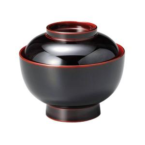 【美品】漆器 椀 2個セット 黒 赤 お椀　汁椀　木製　最上級　漆塗り　会津塗り 美品】漆器 椀 2個セット 黒 赤 お椀 汁椀 木製 最上級 漆