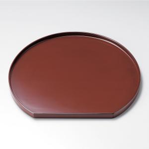 角盆 木製 越前漆器 越前塗り 膳 お盆 隅切 布張 曙 瓢箪 春秋 11.5寸