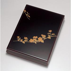 漆器 山田平安堂 手文庫 秋草 文箱/漆器/塗り : 漆器 山田平安堂