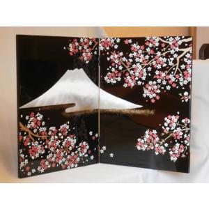 屏風 新築祝い 開店祝い 二枚びょうぶ 衝立 ...の詳細画像1