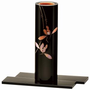 会津塗 花器 花瓶 黒漆 花文様 共箱付 飾り台付 高級漆芸品 楽天市場】【11/20〜27迄☆期間限定！全品ポイント3倍！】会津塗 花瓶