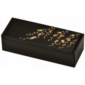 漆器 山田平安堂 手文庫 秋草 文箱/漆器/塗り : 漆器 山田平安堂