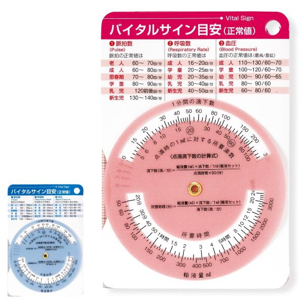 ナース 小物 グッズ 看護 医療 小冊子 定規 コンパクト 多機能輸液ゲージ