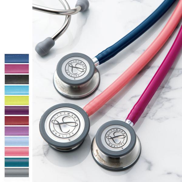 医療用 ナース 看護 聴診器 ステート 一体成型ダイアフラム 大人用 小児用 3Mリットマン(R)ク...
