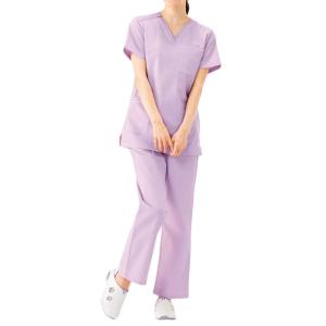 白衣 女性 レディース ユニフォーム 半袖 病...の詳細画像5