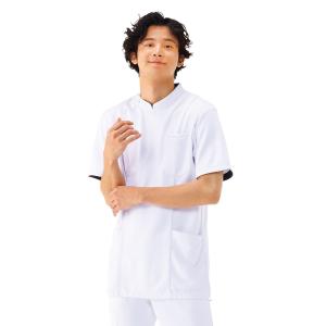 白衣 男性 メンズ 医療用 半袖 ユニフォーム...の詳細画像4