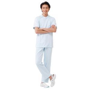 白衣 男性 メンズ 医療用 半袖 ユニフォーム...の詳細画像5