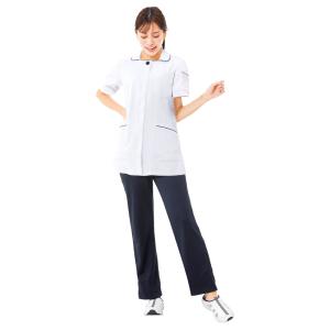 医療 ナースリー 看護 白衣 ユニフォーム 女...の詳細画像1